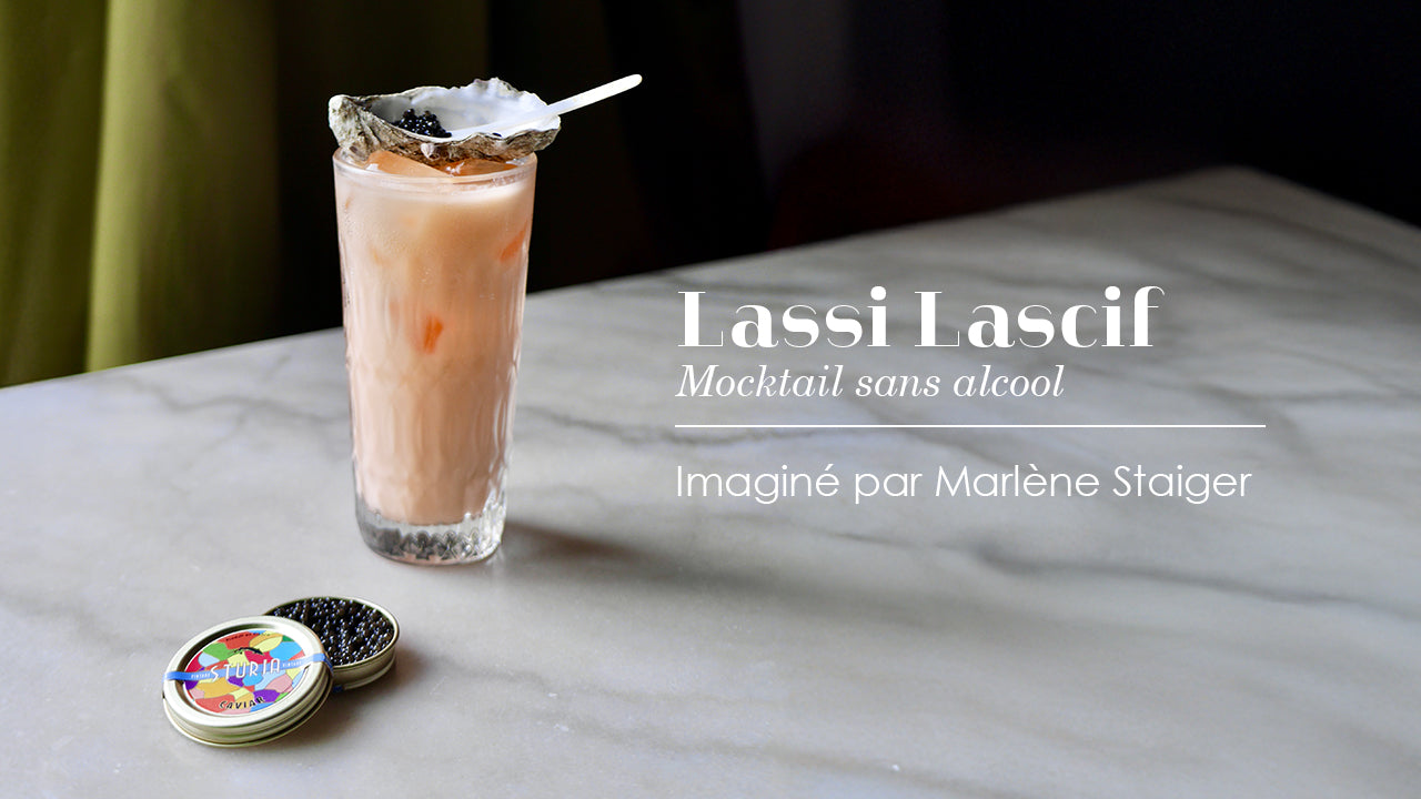 Mocktail Lassi Lascif & Caviar Vintage
