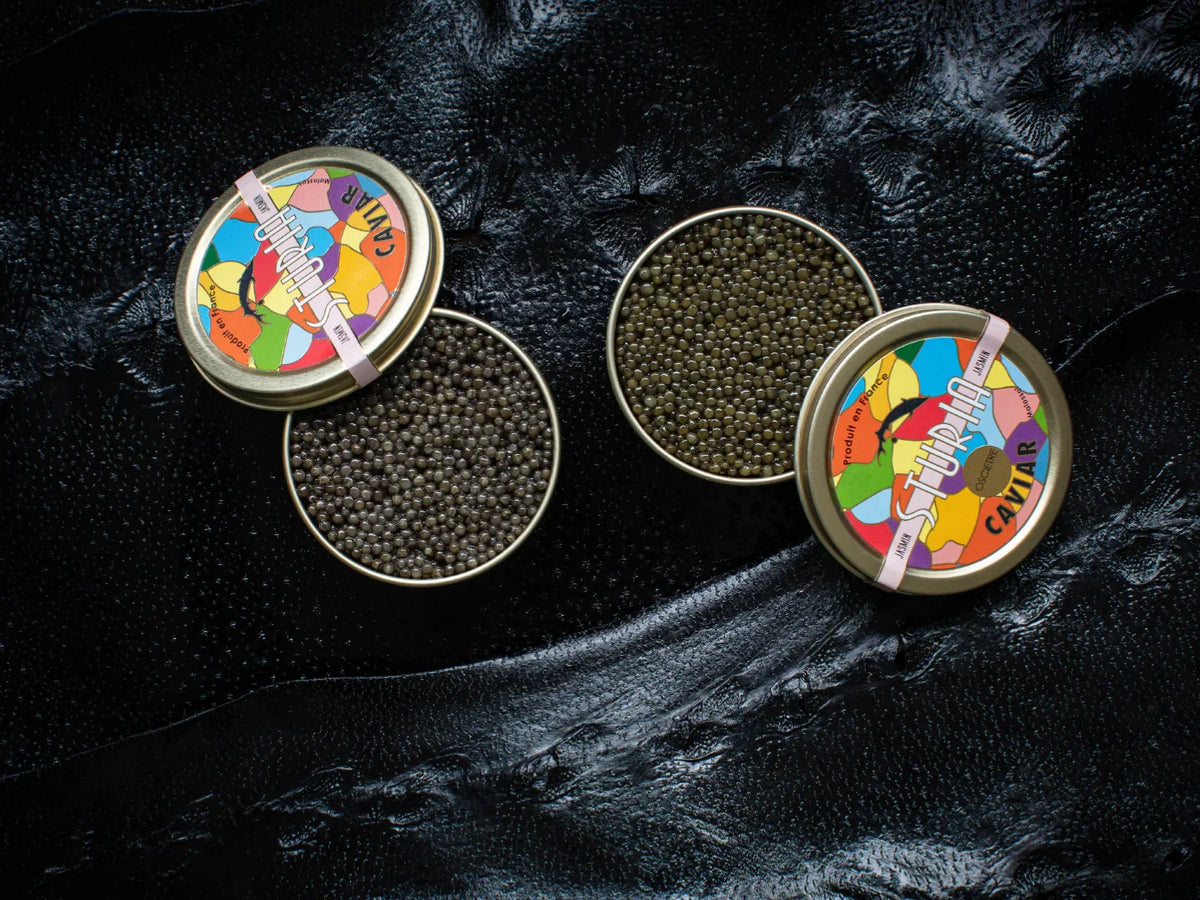 Découvrir le caviar Sturia Jasmin à faible teneur en sel | Caviar Sturia