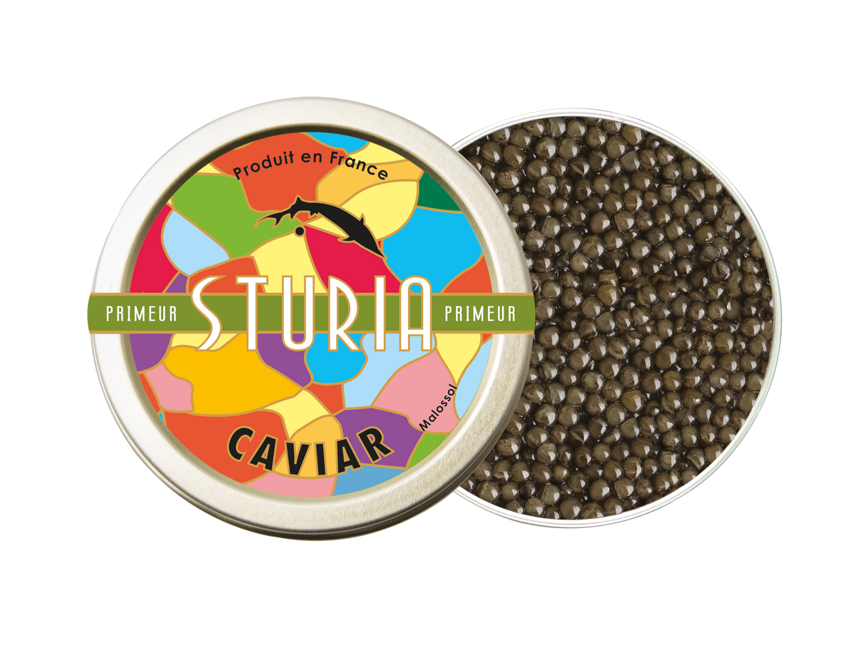 Caviar Sturia Primeur pour épater les palais exigeants-Disponible en stock