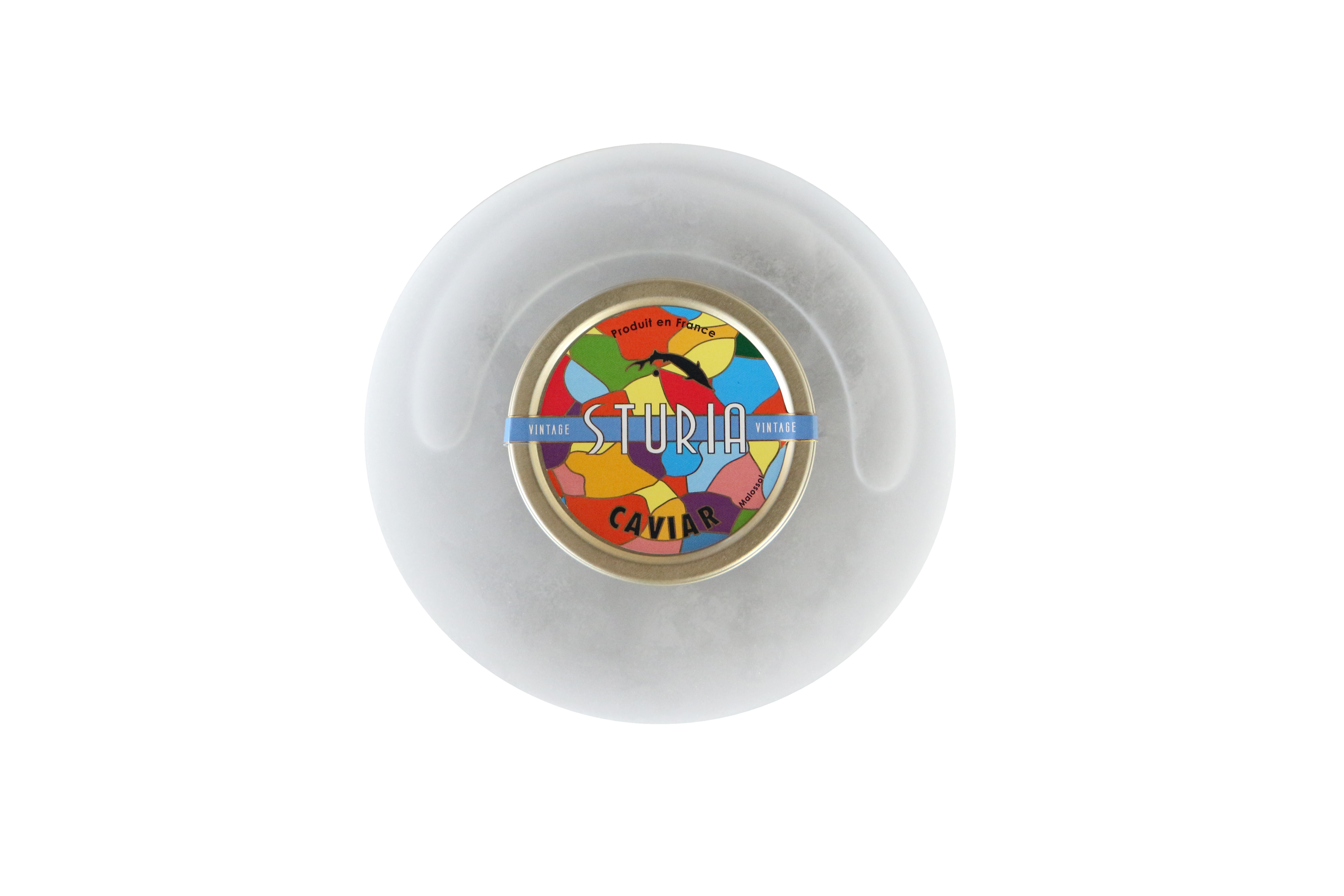 Service à Caviar givré